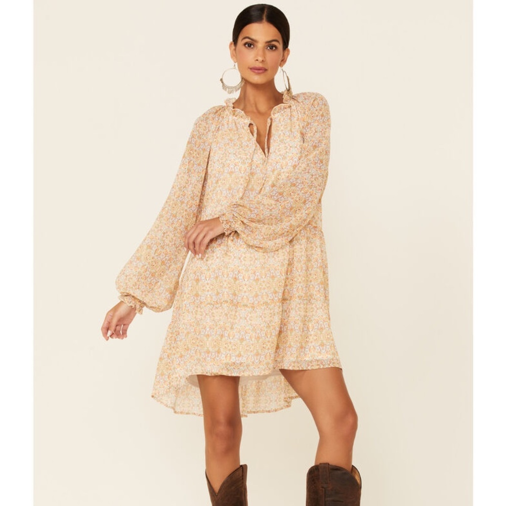 Show Me Your Mumu Paisley Birdie Mini Dress
